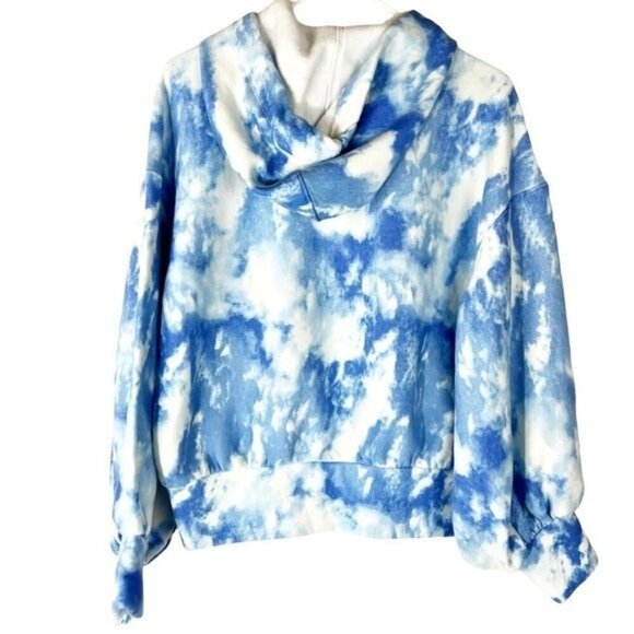 Zerina Akers for Bar III Tie Dye Hoodie Sweatshirt S Angelcore Dreamcore Retro - Picture 3 of 7